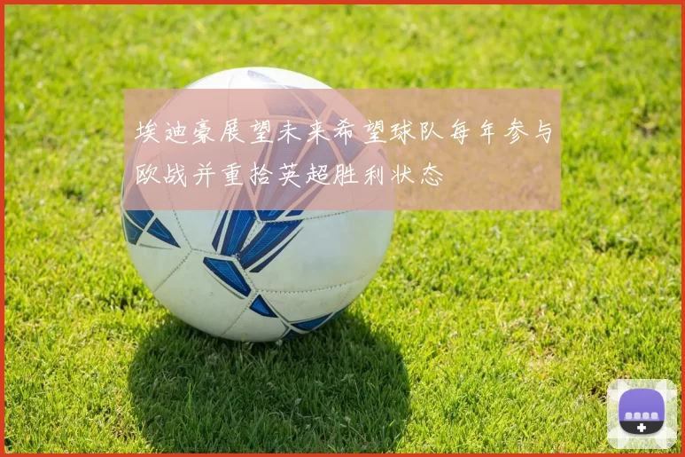 埃迪豪展望未来希望球队每年参与欧战并重拾英超胜利状态